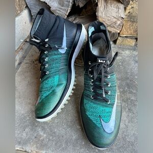 Nike FlyKnit Elite golf shoes real spikeless traction athletic sneaker Sz-11. B